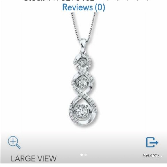 Jewelry - Floating diamond necklace